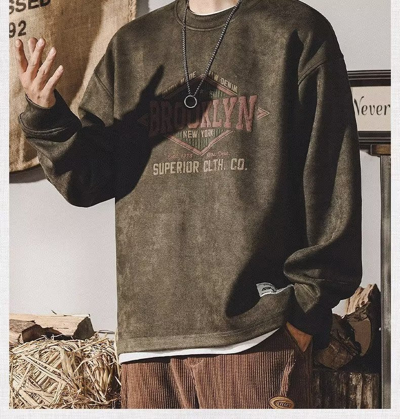HERITAGE VINTAGE SWEATER – CLASSIC AMERICAN STYLE FOR MEN
