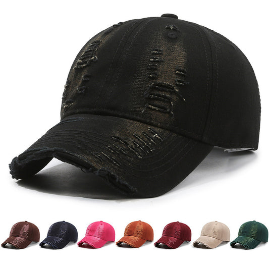 RUSTIC COWBOY CAP – VINTAGE WASHED BASEBALL HAT FOR MEN