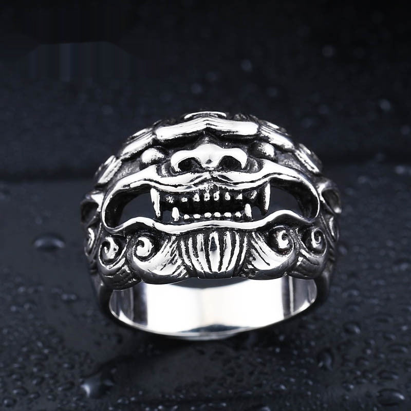 Fashion Personality Kirin Vintage Stainless Steel Ring