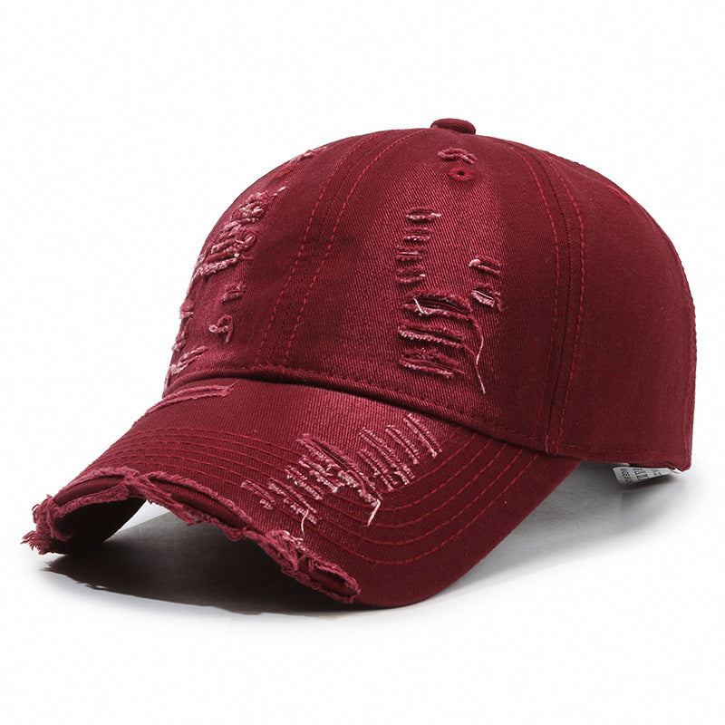 RUSTIC COWBOY CAP – VINTAGE WASHED BASEBALL HAT FOR MEN