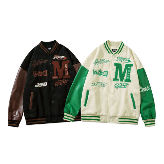 Men's And Women's Couple High Street Racing Jacket